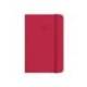 CUADERNO CON GOMILLA ANTARTIK NOTES TAPA BLANDA DIN A6 CUADRICULA ROJO 100 HOJAS 80 GR FSC