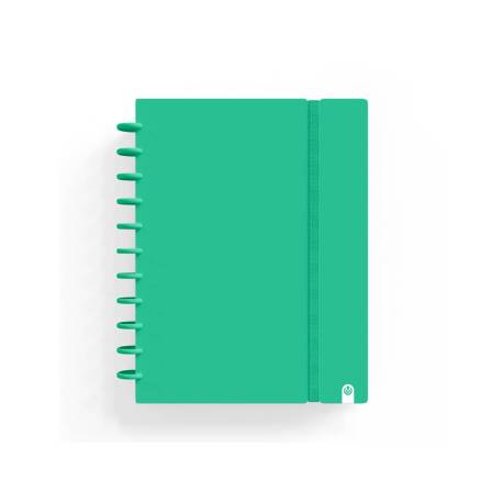 CUADERNO CARCHIVO MARCA INGENIOX FOAM A5 80H CUADRICULA VERDE