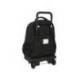 MOCHILA SAFTA GRANDE CON RUEDAS COMPACT EXTRAIBLE RECICLADA BLACKFIT8 ZONE 220X330X450 MM POLIESTER