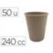 VASO TERMICO CARTON KRAFT 240 CC PAQUETE 50 UDS