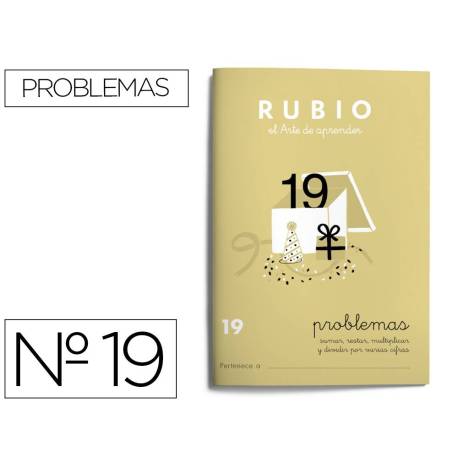 Cuaderno Rubio Problemas nº 19 Sumar, restar, multiplicar y dividir por varias cifras