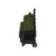 MOCHILA SAFTA GRANDE CON RUEDAS COMPACT EXTRAIBLE DARK FOREST 220X330X450 MM POLIESTER