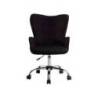 SILLA MARCA Q-CONNECT ESCRITORIO MES SINA BASE METALICA ALT MAX 960 ANC 570 PROF 620 RUEDAS PREMIUM COLOR NEGRO