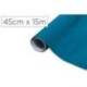 ROLLO ADHESIVO D-C-FIX COLOR AZUL PETROLEO ANCHO 45 CM LARGO 15 MT