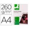Papel Q-Connect foto glossy Din A4 alta calidad digital photo para ink-jet. Bolsa de 50 hojas de 260 gr