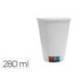 VASO DE PAPEL BLANCO MARCA BUNZL RECICLABLE PEFC 280 ML APTO BEBIDAS FRIAS Y CALIENTES PAQUETE DE 50 UNIDADES