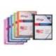 CARPETA PARDO ESCAPARATE CON ESPIRAL 30 FUNDAS FOLIO PERSONALIZABLE LILA