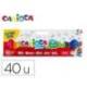 ROTULADOR MARCA CARIOCA JUMBO PUNTA GRUESA CAJA DE 40 UNIDADES COLORES SURTIDOS