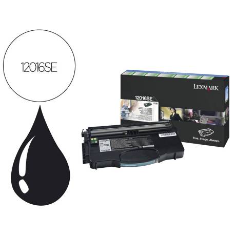 TONER LEXMARK LASER 12016SE E120/N NEGRO 2000 PAGINAS