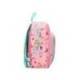 MOCHILA ESCOLAR LIDERPAPEL INFANTIL SAFARI DISEÑO CEBRA COLOR ROSA 330X100X250 MM