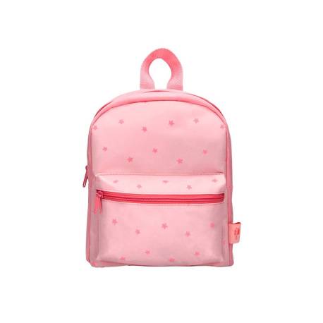 MOCHILA GUARDERIA LIDERPAPEL INFANTIL DISEÑO COLOR ROSA 250X115X210 MM