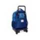 MOCHILA SAFTA GRANDE CON RUEDAS COMPACT EXTRAIBLE HOT WHEELS SONNY 450X330X220 MM POLIESTER