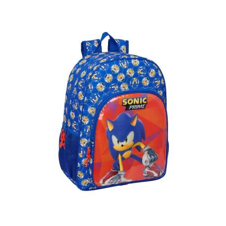 MOCHILA ESCOLAR SAFTA ADAPTADA CARRO SONIC PRIME 420X330X140 MM POLIESTER