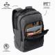 Mochila PC 16" GTX 2.0 L Charcoal Mix Totto 32x44.5x18cm poliester