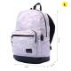 Mochila PC 14" Tocax Iridiscente White Totto 30x44.1x15.5cm poliester