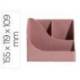 ORGANIZADOR DE SOBREMESA MARCA EXACOMPTA SKANDI COLOR ROSA VIEJO 155X119X109 MM