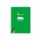 CUADERNO ESPIRAL LIDERPAPEL DI N A5 PAUTAGUIA TAPA BLANDA 40H 75 GR CUADRO PAUTADO 5MM VERDE