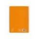 CUADERNO ESPIRAL LIDERPAPEL DIN A5 PAUTAGUIA TAPA BLANDA 40H 75 GR CUADRO PAUTADO 5MM NARANJA