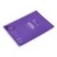 CUADERNO ESPIRAL LIDERPAPEL DIN A5 PAUTAGUIA TAPA PLASTICO 80H 90GR CUADRO PAUTADO 4 MM CON MARGEN VIOLETA