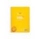 CUADERNO ESPIRAL LIDERPAPEL DIN A5 PAUTAGUIA TAPA PLASTICO 80H 90GR CUADRO PAUTADO 4MM CON MARGEN AMARILLO