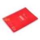 CUADERNO ESPIRAL LIDERPAPEL DIN A5 PAUTAGUIA TAPA PLASTICO 80H 90GR CUADRO PAUTADO 3 MM CON MARGEN ROJO