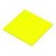 BLOC DE NOTAS ADHESIVAS QUITA Y PON Q-CONNECT 76X76 MM REMOVIBLE PLASTICO TRANSLUCIDO COLOR AMARILLO NEON CON