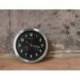 RELOJ Q-CONNECT DE PARED METALICO REDONDO 35,5 CM MOVIMIENTO SILENCIOSO COLOR CROMADO CON ESFERA COLOR NEGRA