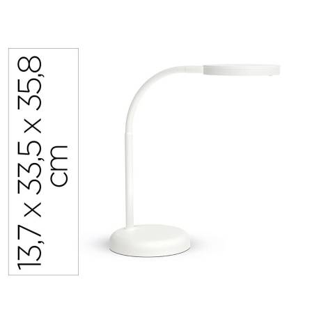 LAMPARA DE ESCRITORIO MAUL LED JOY BLANCO 137X335X358 MM