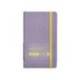 CUADERNO CON GOMILLA ANTARTIK NOTES TAPA BLANDA A6 HOJAS LISAS MORADO Y AMARILLO 100 HOJAS 80 GR FSC