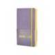 CUADERNO CON GOMILLA ANTARTIK NOTES TAPA BLANDA A6 HOJAS LISAS MORADO Y AMARILLO 100 HOJAS 80 GR FSC