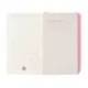 CUADERNO CON GOMILLA ANTARTIK NOTES TAPA BLANDA DIN A6 RAYAS ROSA Y TURQUESA 100 HOJAS 80 GR FSC