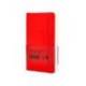 CUADERNO CON GOMILLA ANTARTIK NOTES TAPA BLANDA DIN A6 CUADRICULA ROJO 100 HOJAS 80 GR FSC