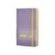 CUADERNO CON GOMILLA ANTARTIK NOTES TAPA DURA DIN A6 HOJAS CUADRICULA MORADO Y AMARILLO 100 HOJAS 80 GR FSC