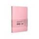 CUADERNO CON GOMILLA ANTARTIK NOTES TAPA DURA DIN A5 HOJAS PUNTOS ROSA PASTEL 100 HOJAS 80 GR FSC