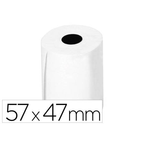 ROLLO SUMADORA TERMICO MARCA Q-CONNECT 57 MM ANCHO X 47MM DIAMETRO