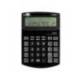 CALCULADORA LIDERPAPEL SOBREMESA XF40 12 DIGITOS DOS LINEAS SOLAR Y PILAS NEGRO 175X120X30 MM 40% PLASTICO