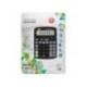 CALCULADORA LIDERPAPEL SOBREMESA XF39 12 DIGITOS SOLAR Y PILAS NEGRO 190X140X32 MM 40% PLASTICO