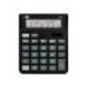 CALCULADORA LIDERPAPEL SOBREMESA XF26 12 DIGITOS SOLAR Y PILAS 127X105X24 MM NEGRO