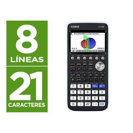 Calculadora Cientifica Casio FX- CG50 Grafica 21 caracteres color 3D