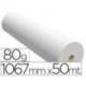 Papel reprografia opaco plotter Navigator 80 g/m2, 1067 mm x 50 m