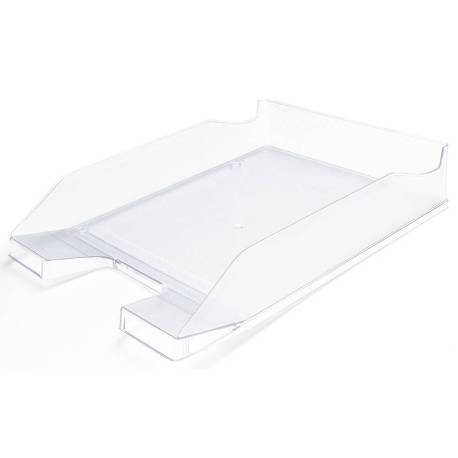 Bandeja sobremesa plastico q-connect transparente 240x70x340 mm