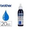 Tinta Brother Azul para sellos 20 cc