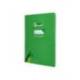 CUADERNO ESPIRAL LIDERPAPEL DIN A4 PAUTAGUIA TAPA DURA 80H 90 GR CUADRO PAUTADO 5MM VERDE