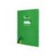 CUADERNO ESPIRAL LIDERPAPEL DI N A4 PAUTAGUIA TAPA DURA 80H 90 GR CUADRO PAUTADO 3MM COLOR VERDE