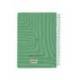 AGENDA ESPIRAL LIDERPAPEL SYROS A5 2025 DIA PAGINA VERDE PAPEL 60 GR