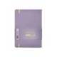 CUADERNO CON GOMILLA ANTARTIK NOTES TAPA DURA DIN A5 HOJAS CUADRICULA MORADO Y AMARILLO 100 HOJAS 80 GR FSC