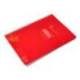 CUADERNO ESPIRAL LIDERPAPEL DIN A4 PAUTAGUIA TAPA PLASTICO 80H 90GR CUADRO PAUTADO 3MM CON MARGEN ROJO