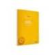 CUADERNO ESPIRAL LIDERPAPEL DIN A4 PAUTAGUIA TAPA PLASTICO 80H 90GR CUADRO PAUTADO 4MM CON MARGEN COLOR AMARILLO