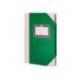 LIBRO CARTONE COSIDO FERNANDES FLECHA DIN A4+ RAYADO HORIZONTAL 50 HOJAS 100 GR COLOR VERDE