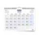 CALENDARIO PARED MARCA LIDERPAPEL CLASICO 2025 ESPIRAL 44X32 CM PAPEL 128 GR